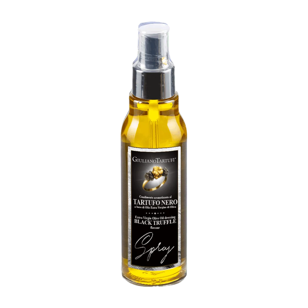 Spray condimentat aromatizat cu Trufe Negre și Ulei de Măsline Extra Virgin